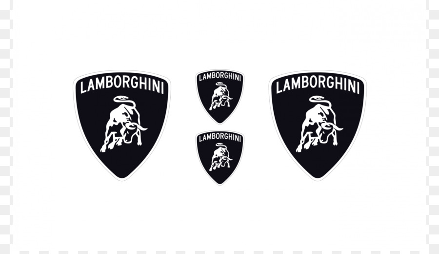 Logo Lamborgini，Hitam PNG