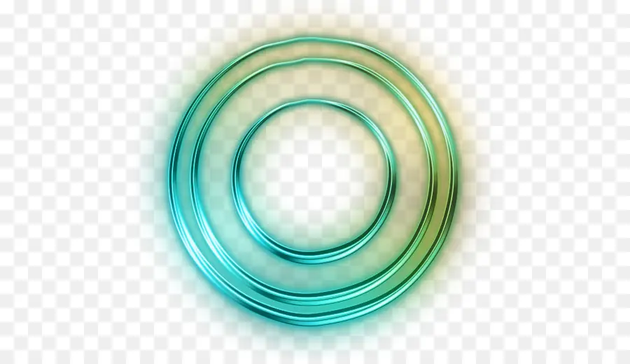 Lingkaran，Neon Bentuk PNG