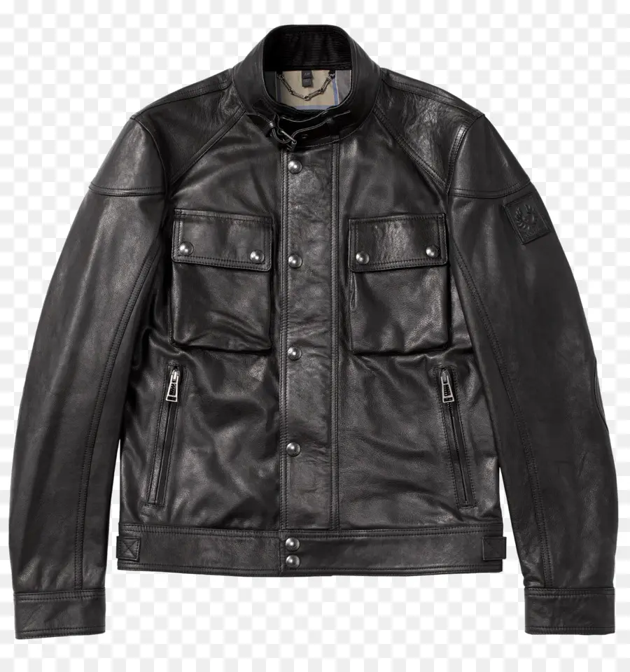 Jaket Kulit，Hitam PNG