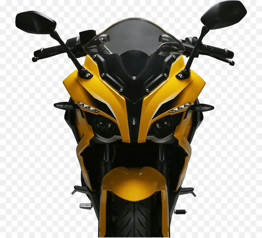 Sepeda Motor Kuning，Sepeda PNG