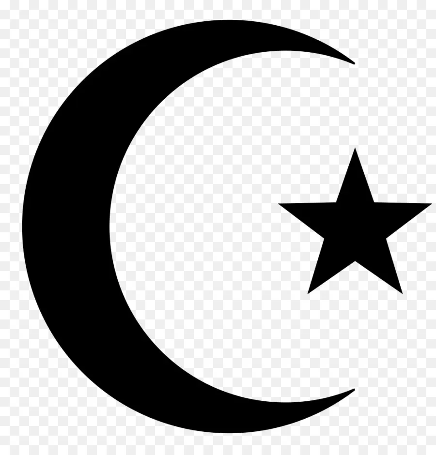 Bintang Dan Bulan Sabit，Simbol Simbol Islam PNG