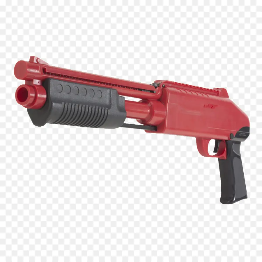 Pistol Mainan Merah，Plastik PNG