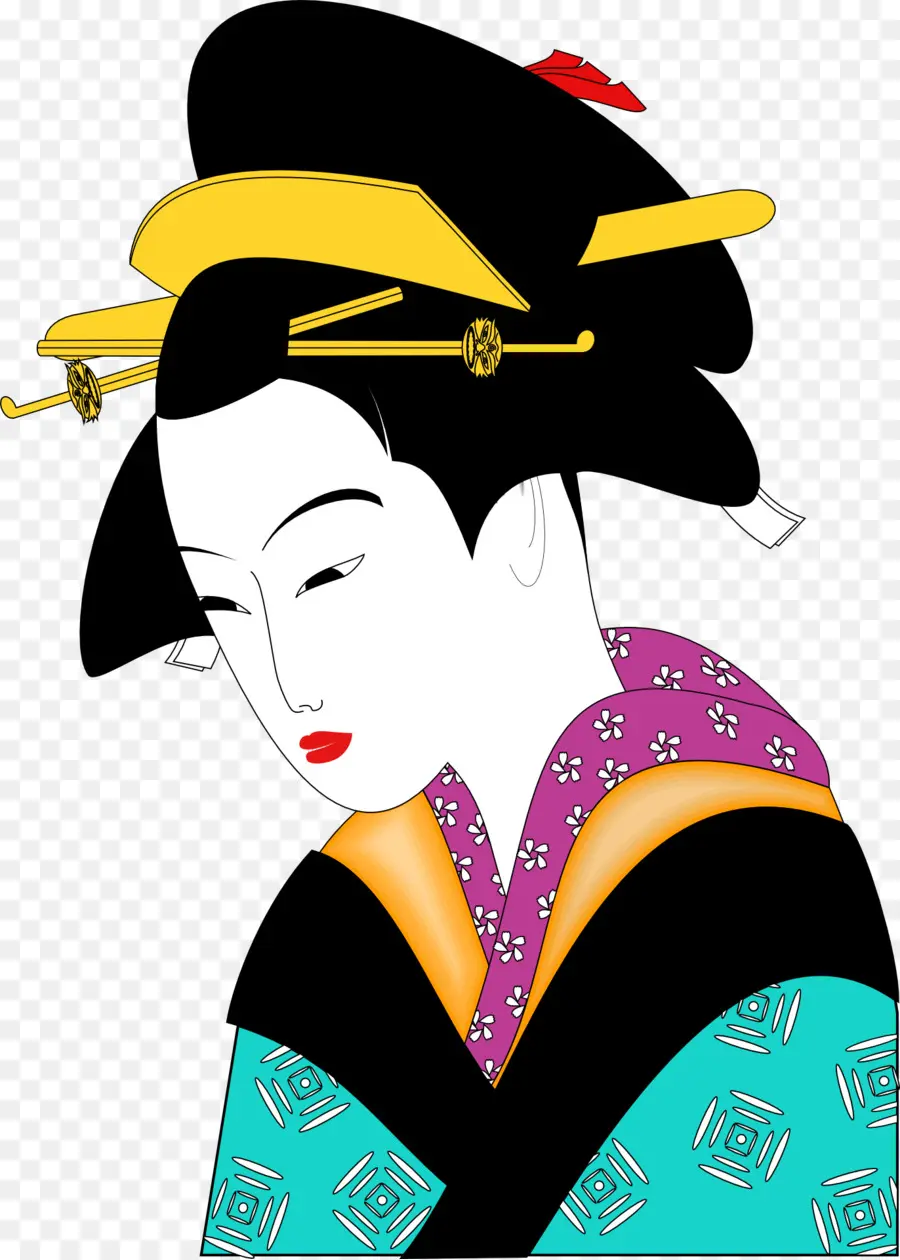 Geisha，Jepang PNG