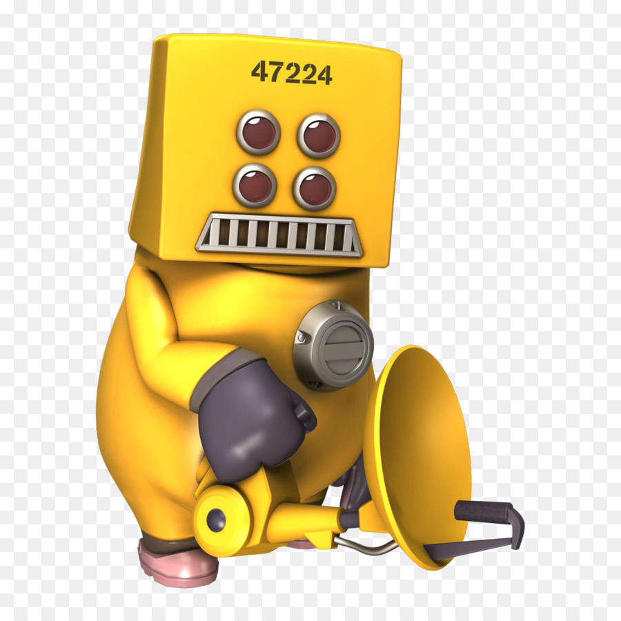 Robot，Kuning PNG