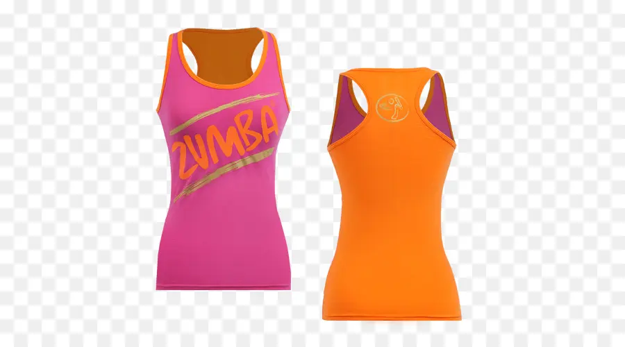 Tank Top Zumba，Kebugaran PNG