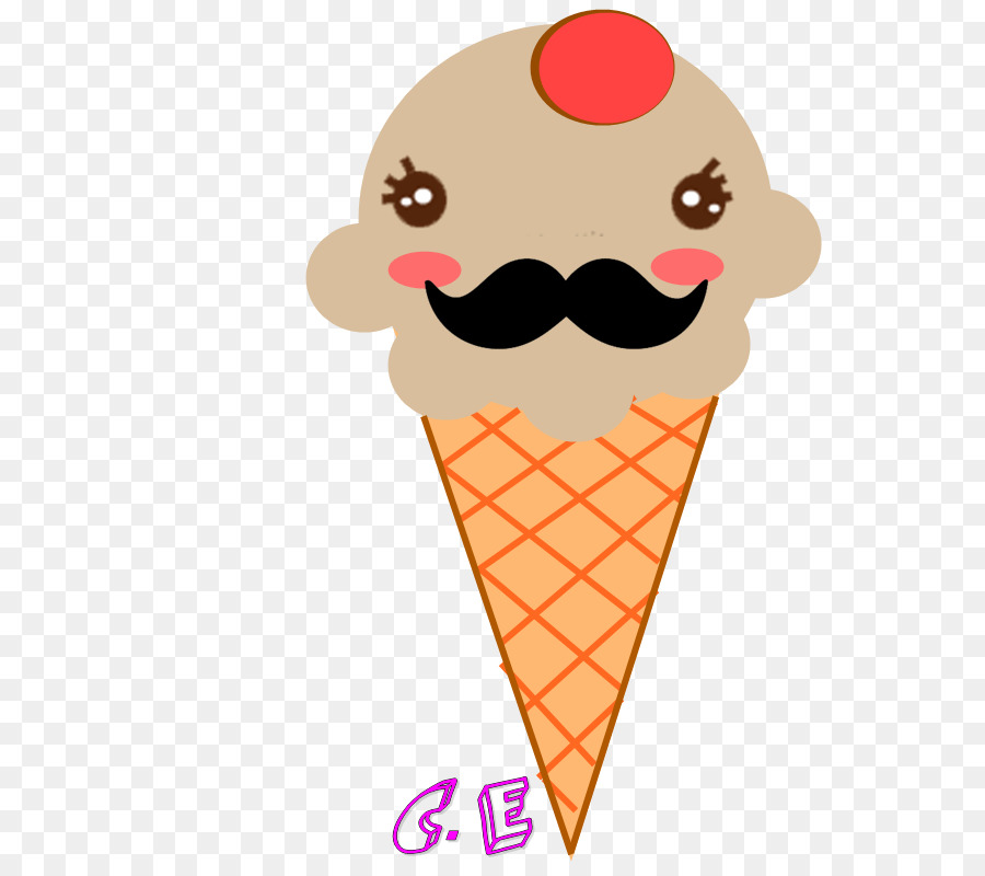 Kerucut Es Krim，Kumis PNG