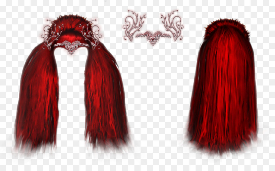 Merah，Rambut PNG