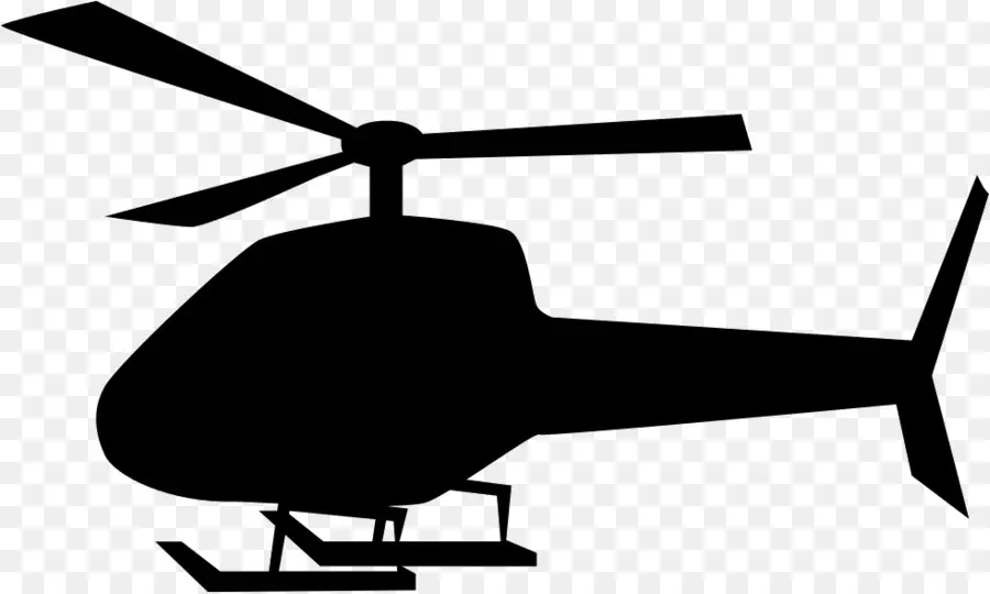 Helikopter，Hitam PNG