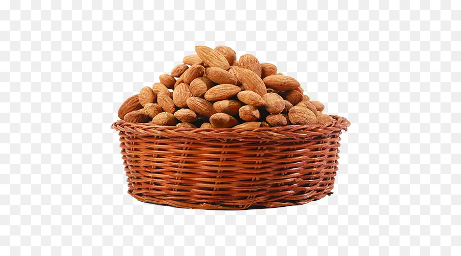 Keranjang Almond，Kacang Almond PNG