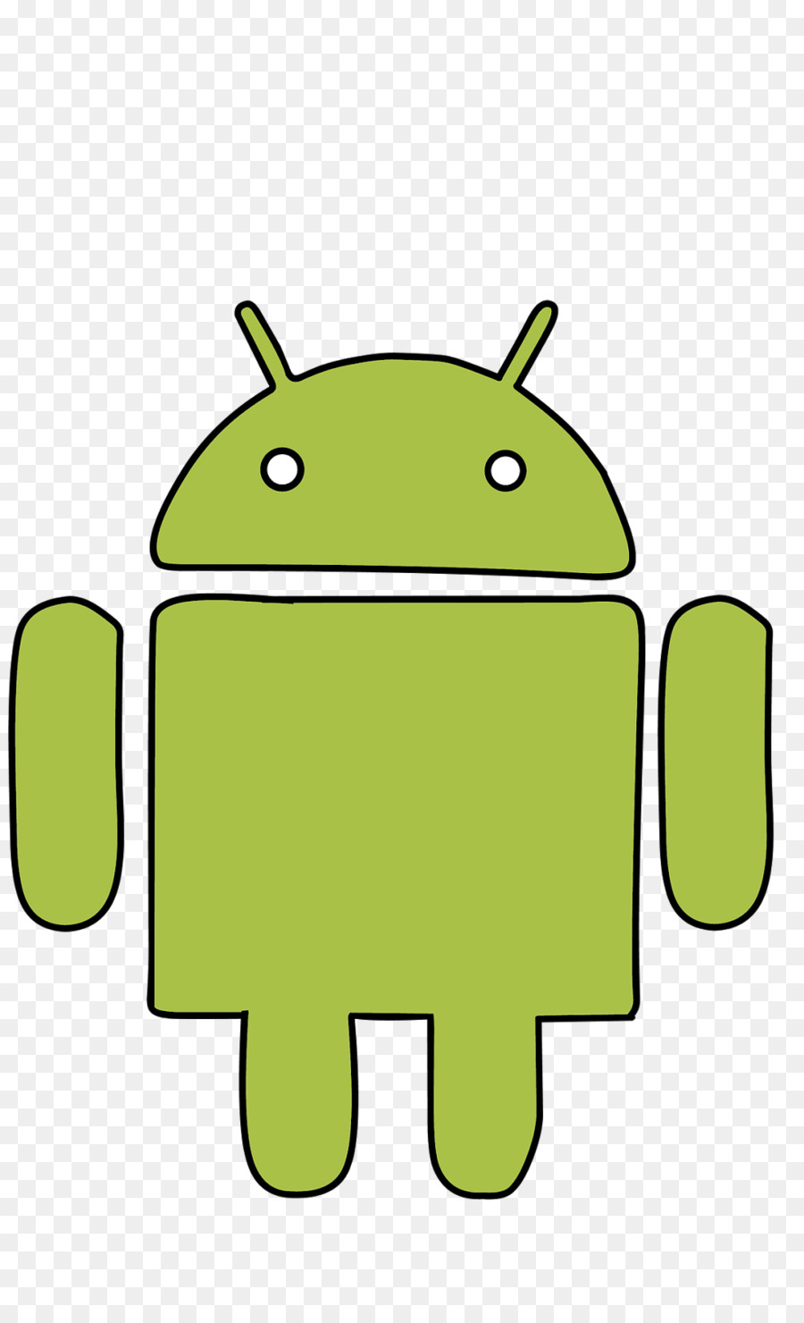 Logo Android，Hijau PNG