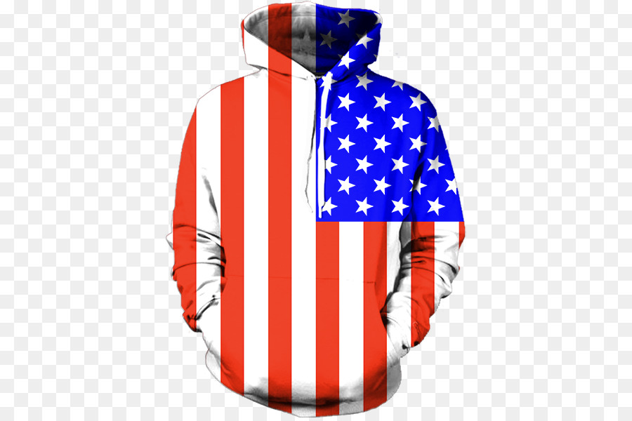 Hoodie Bendera Amerika，Hoodie PNG