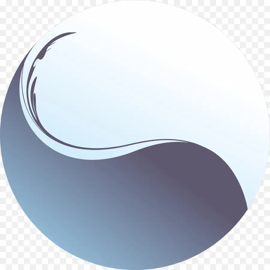 Abstrak Yin Yang，Keseimbangan PNG