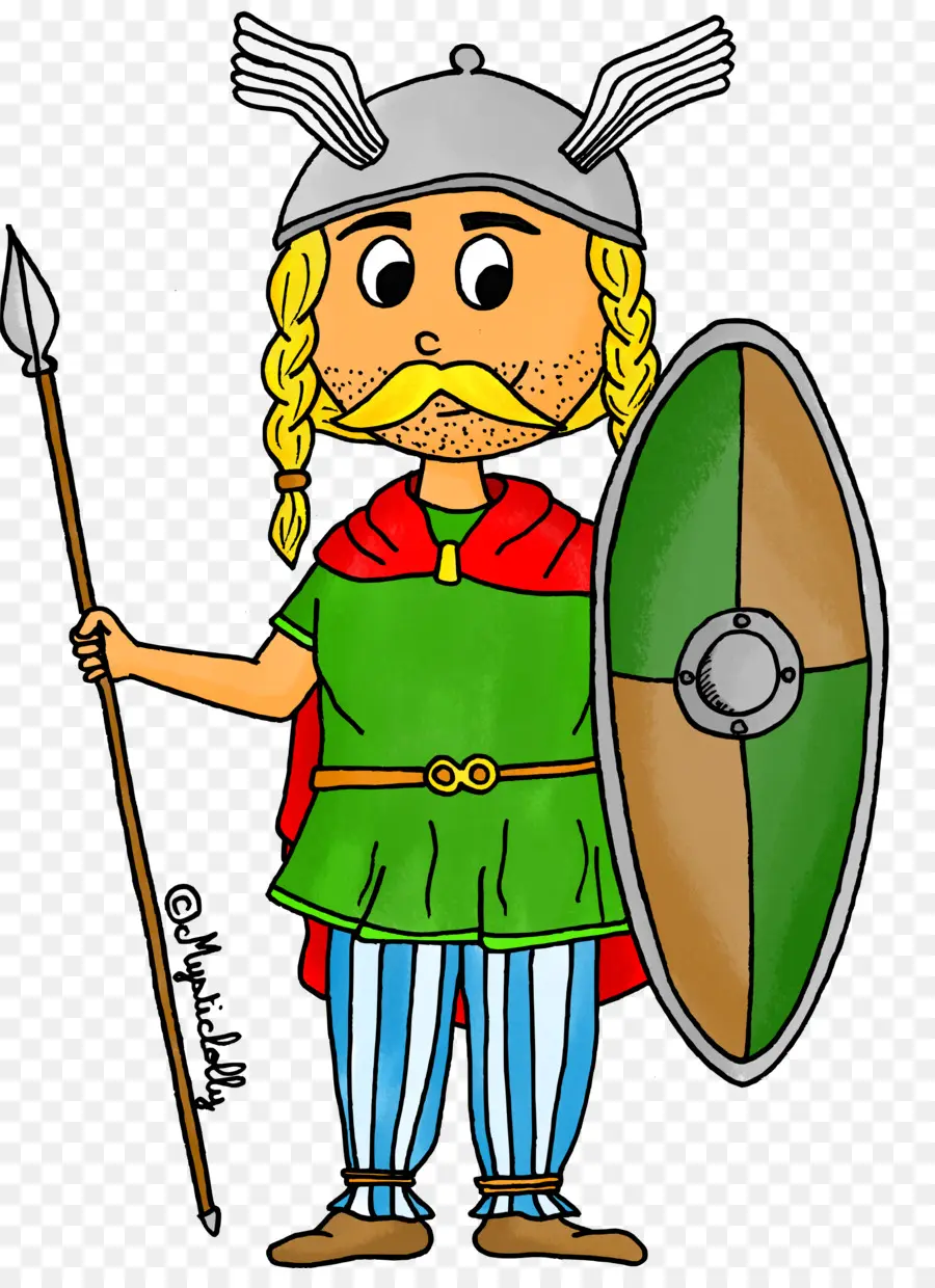 Kartun Viking，Prajurit PNG