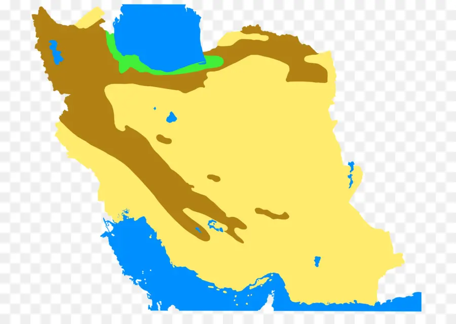 Peta Iran，Geografi PNG