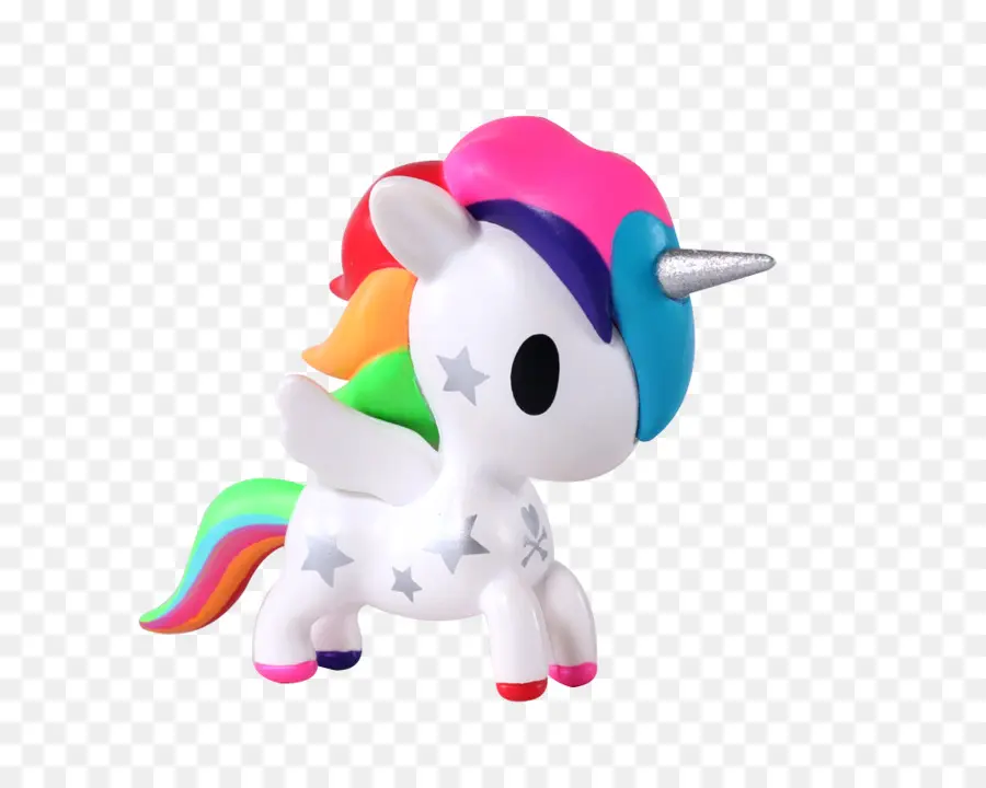 Unicorn Berwarna Warni，Pelangi PNG