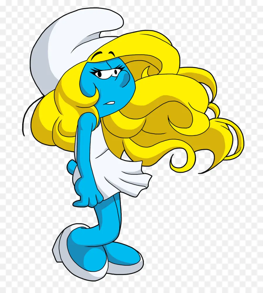 Karakter Smurfette，Smurfette PNG