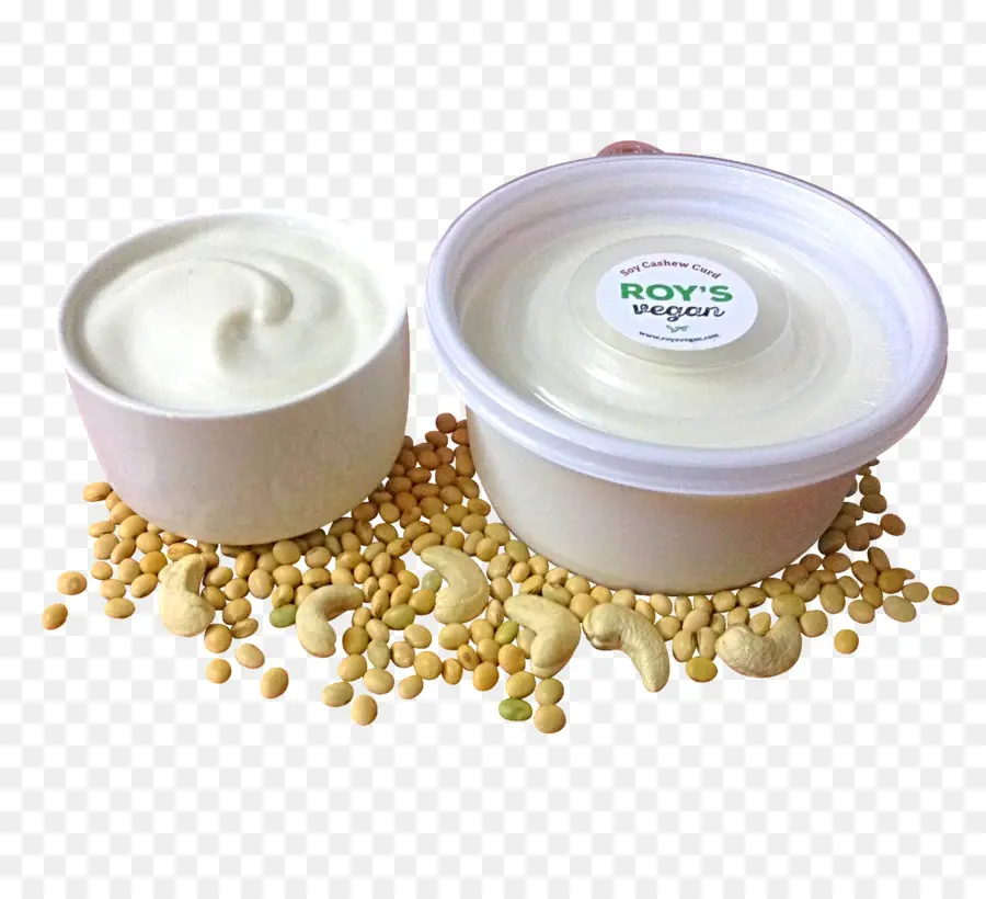 Yogurt Vegan，Kacang Mete PNG