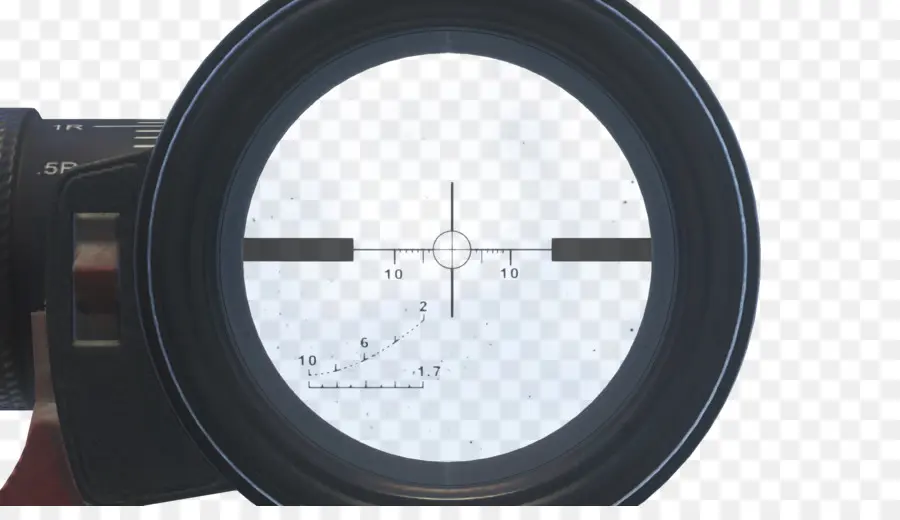 Lingkup Reticle，Garis Bidik PNG