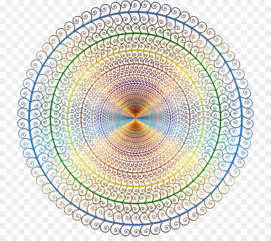 Pola Spiral，Berwarna Warni PNG