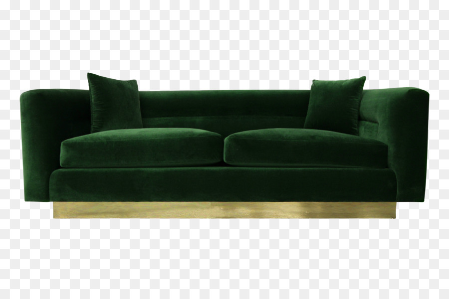 Sofa Hijau，Sofa PNG