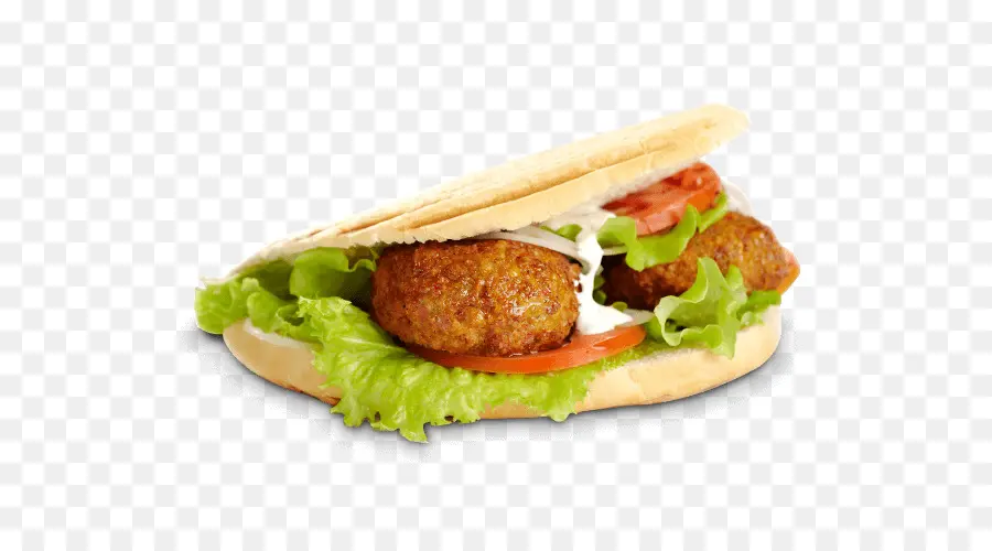 Sandwich Falafel，Vegetarian PNG