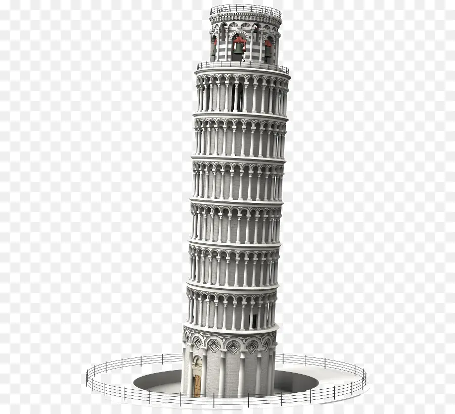 Menara Miring Dari Pisa，Menara PNG