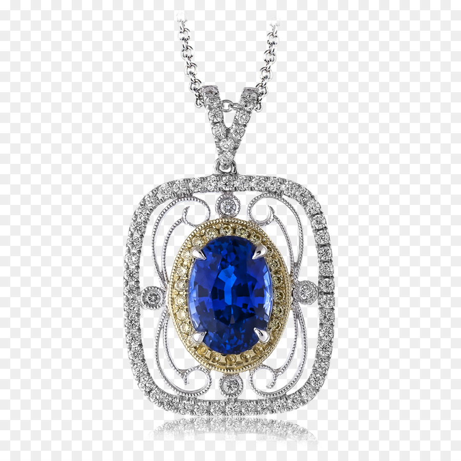 Liontin Biru，Kalung PNG