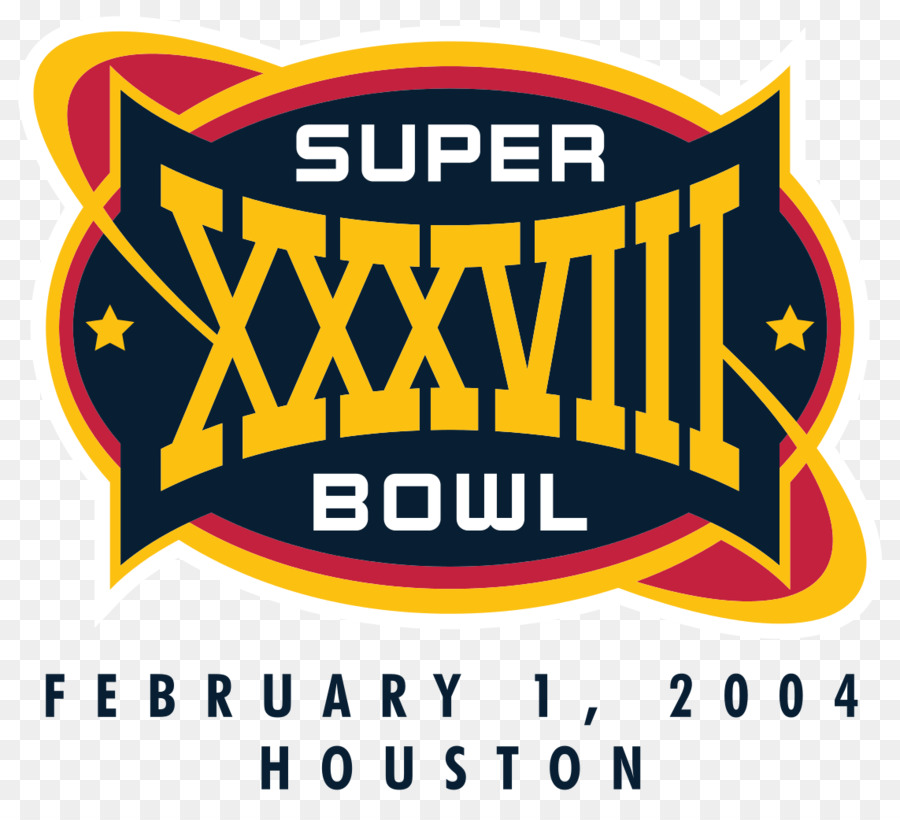 Logo Super Bowl Xxxviii，Sepak Bola PNG