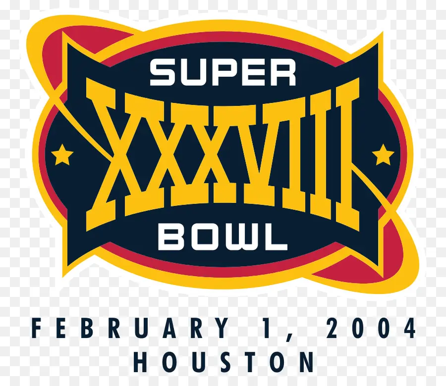 Logo Super Bowl Xxxviii，Sepak Bola PNG