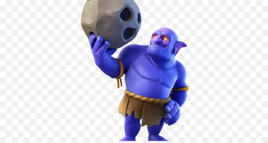 Raksasa Biru Dengan Boulder，Raksasa PNG