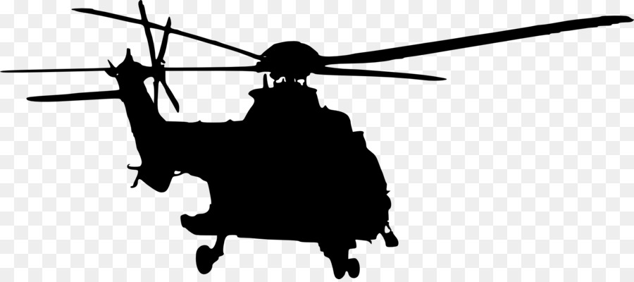 Helikopter Siluet Pesawat Gambar Png