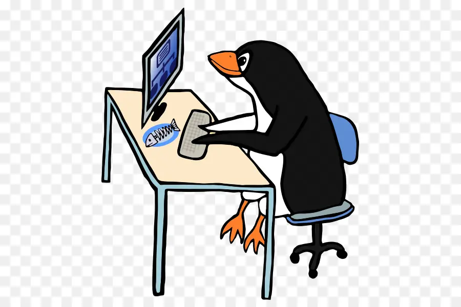 Pinguin，Komputer PNG
