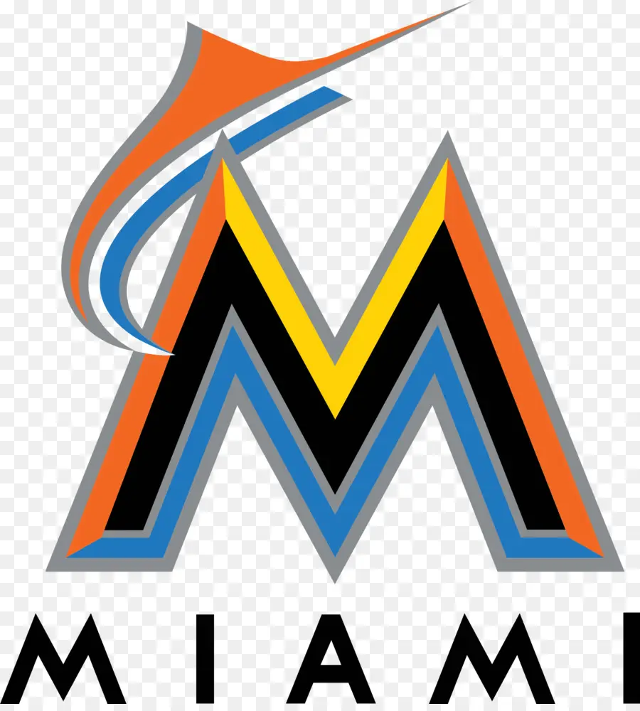 Logo Miami Marlins，Baseball PNG