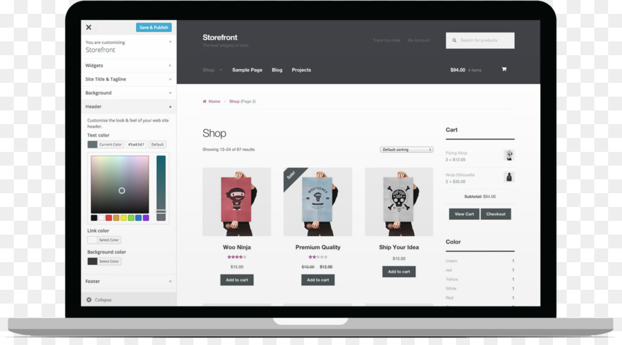 Woocommerce，Etalase PNG