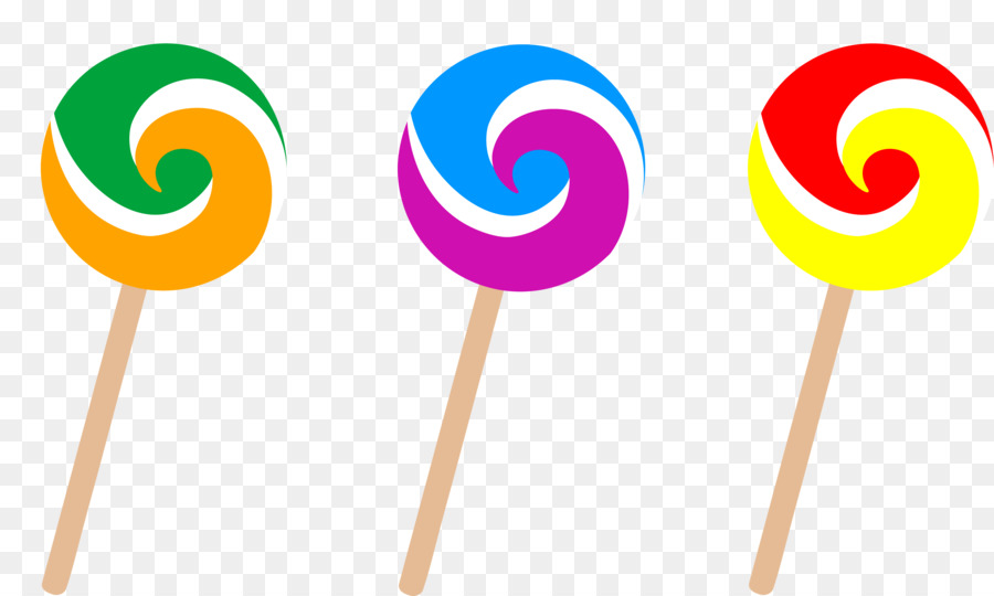 Lolipop，Berwarna Warni PNG