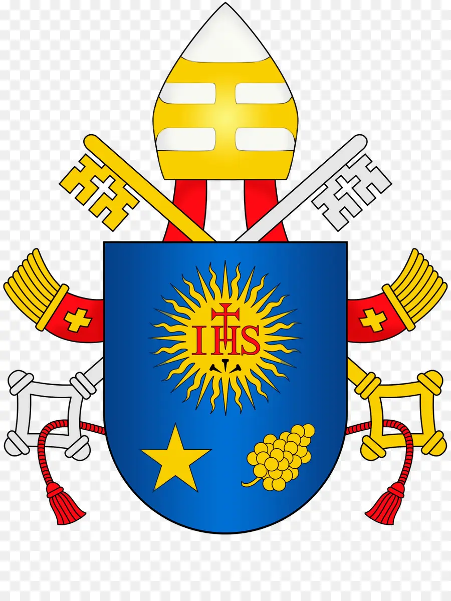 Kota Vatikan，Lambang Paus Francis PNG