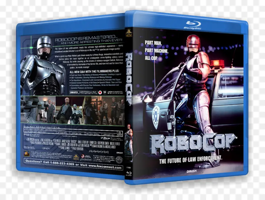 Blu Ray Robocop，Film PNG