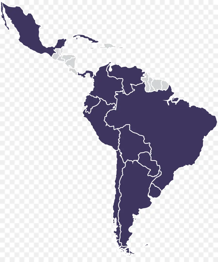 Amerika Latin，Amerika Selatan PNG