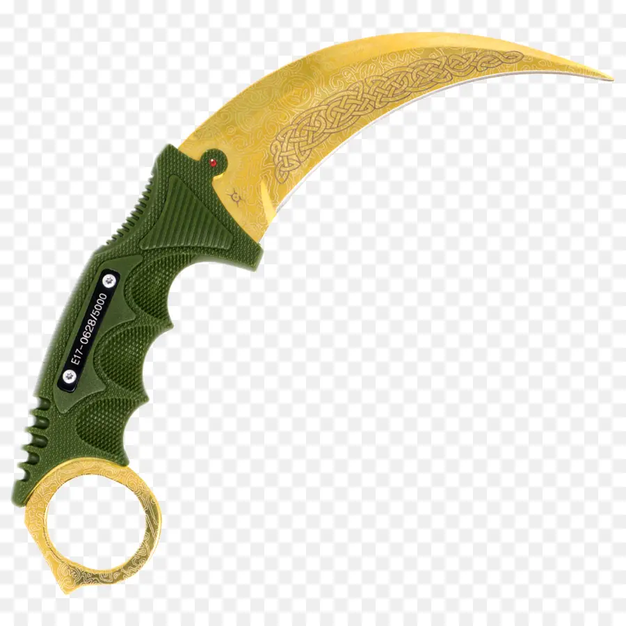 Pisau Karambit，Bilah PNG