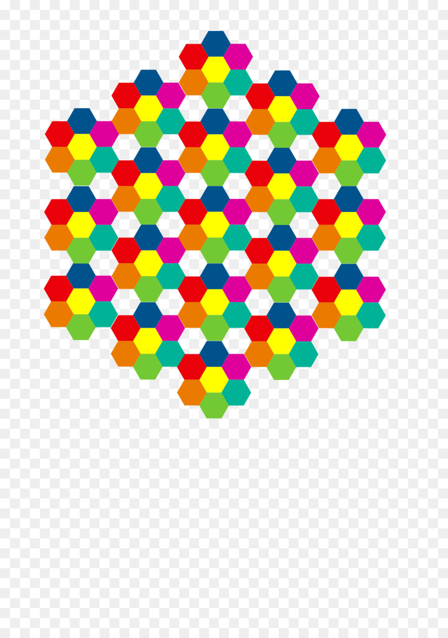 Hexagon，Bunga PNG