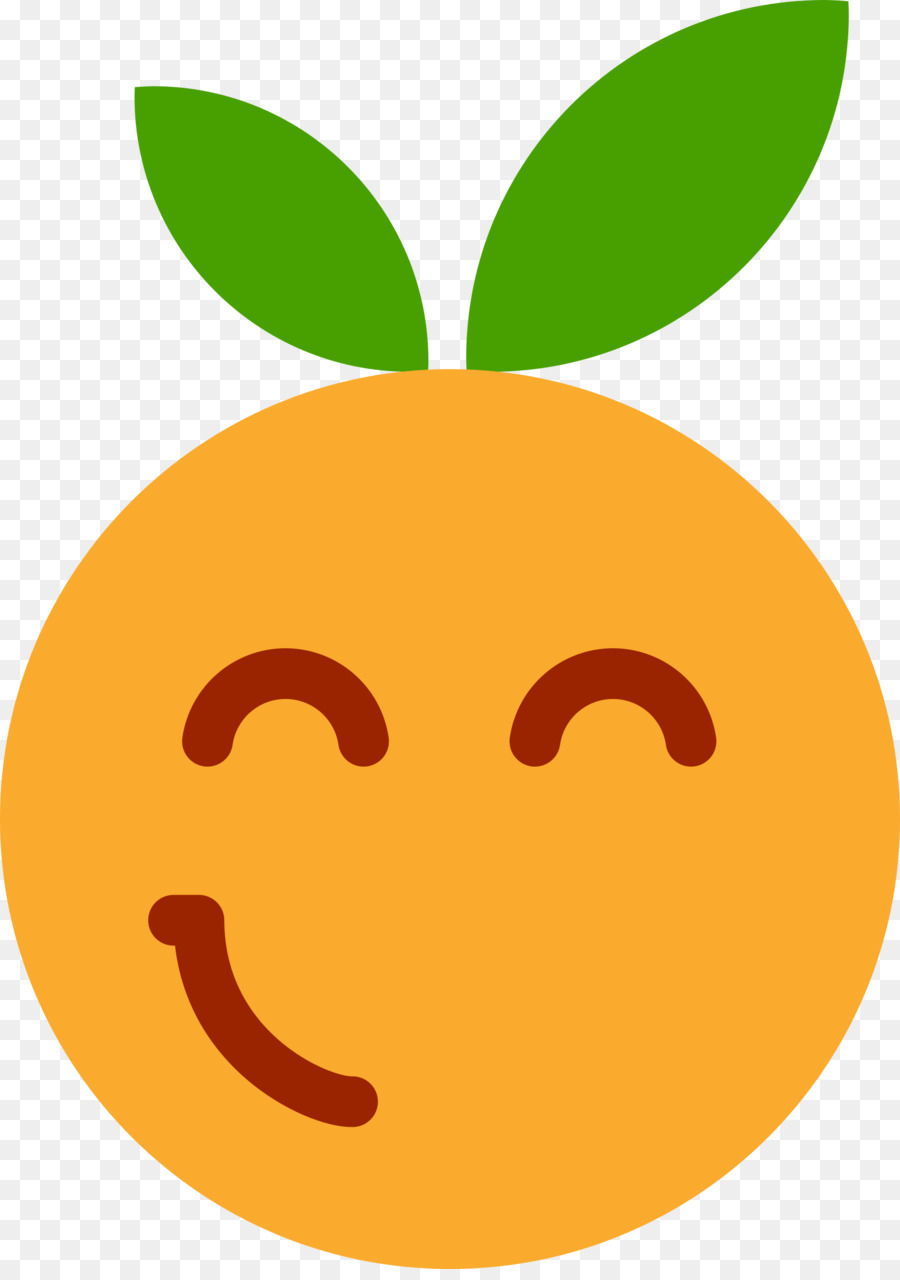 Emoji Oranye，Buah PNG