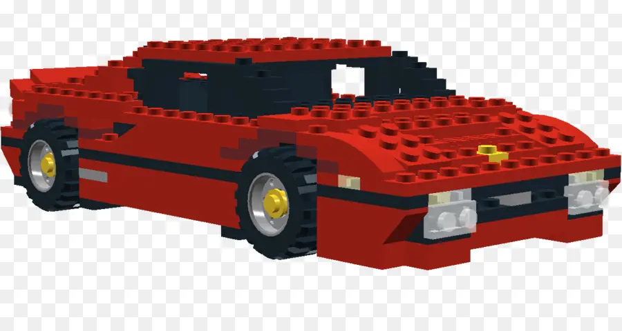 Mobil Lego Merah，Lego PNG