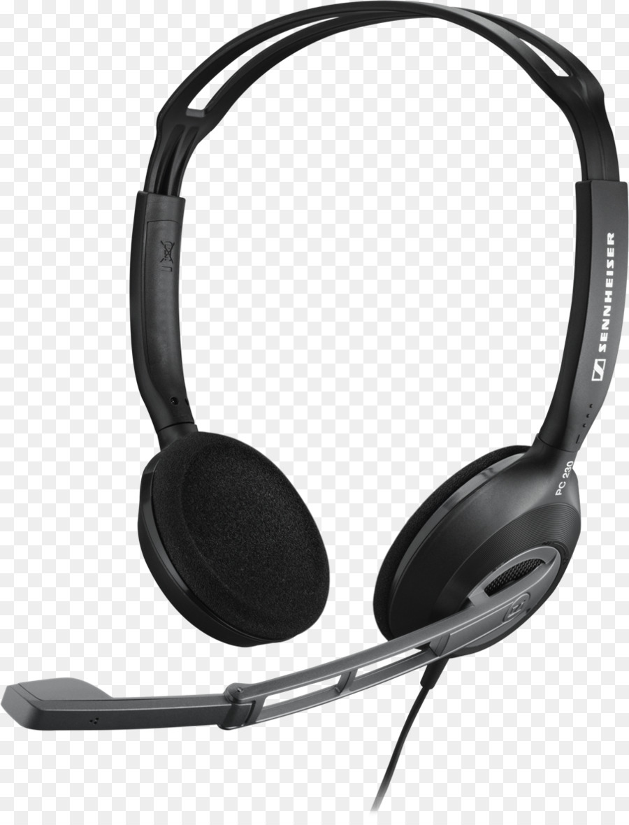 Headset Hitam，Mikropon PNG