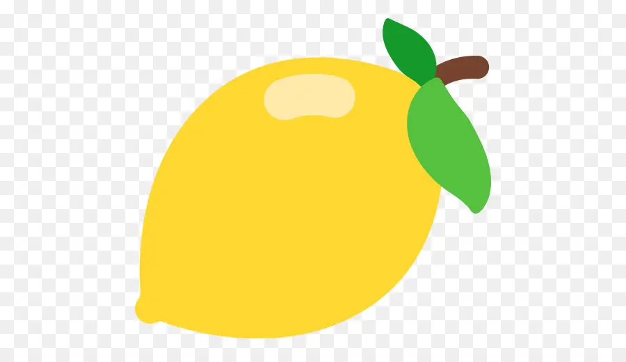 Ilustrasi Lemon Kuning，Buah PNG