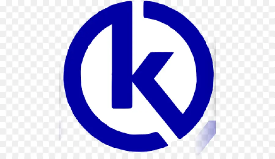 Logo K Biru，Merek PNG