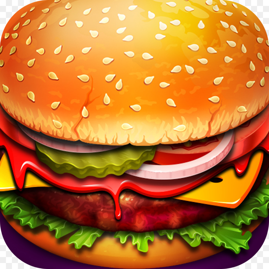 Hamburger，Vegetarian Burger PNG