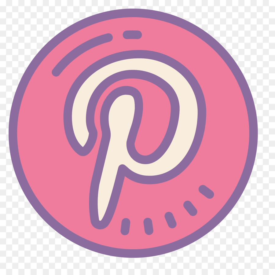 Logo Pinterest，Media Sosial PNG