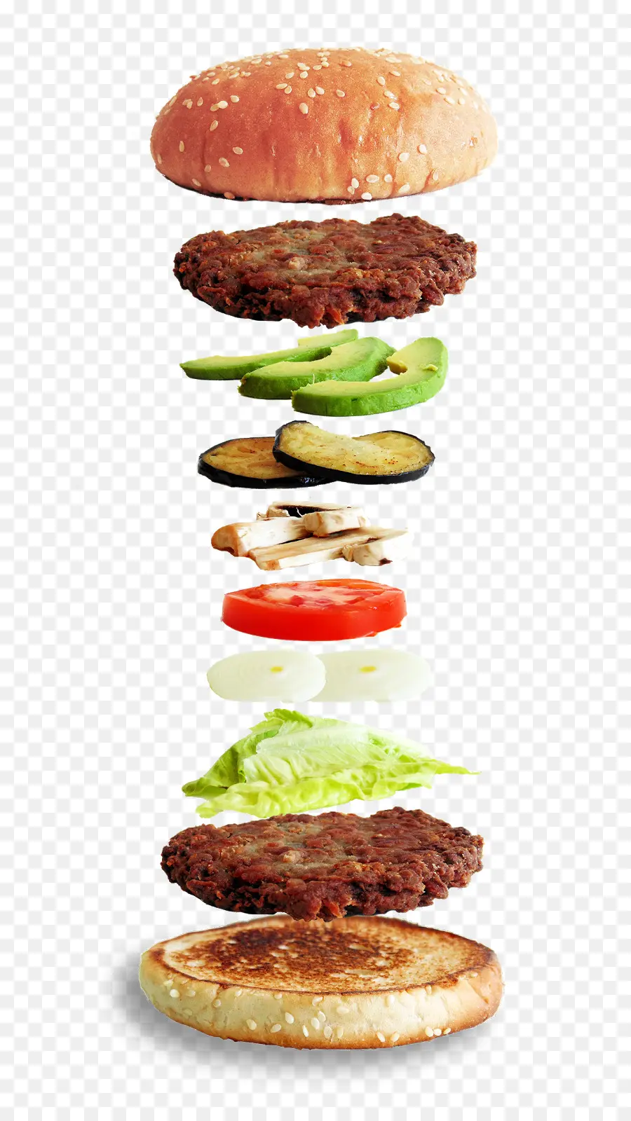 Hamburger，Makanan Cepat Saji PNG