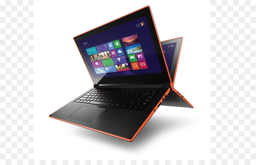 Laptop，Oranye PNG