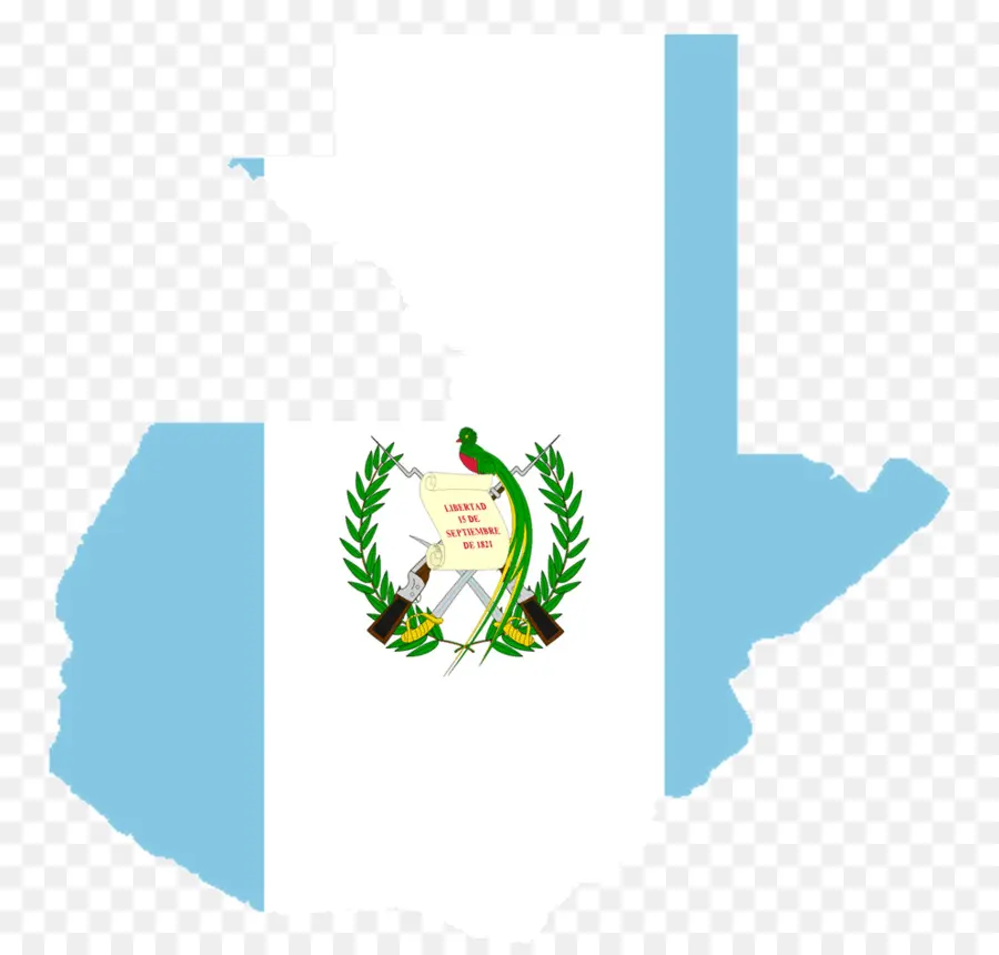 Guatemala，Bendera Guatemala PNG